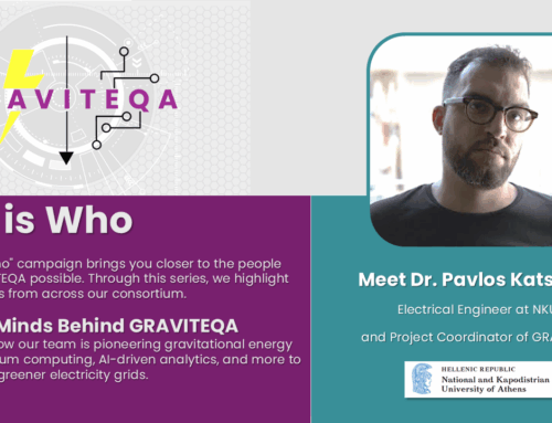 Who is Who: Meet Dr. Pavlos Katsivelis, Project Coordinator of GRAVITEQA
